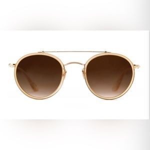 Krewe porter sunglasses, gold